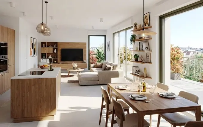 Dijon nord résidence haut de gamme et intimiste de 8 logements à Dijon