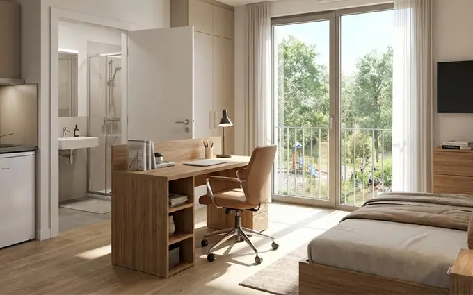 Dijon résidence étudiante à deux pas du tramway t2 junot à Dijon