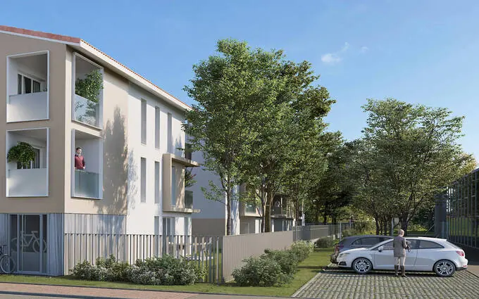 Mions centre à 2 min de la halle du marché et des commerces à Mions