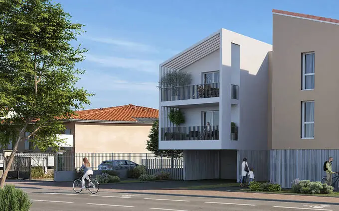 Mions centre à 2 min de la halle du marché et des commerces à Mions