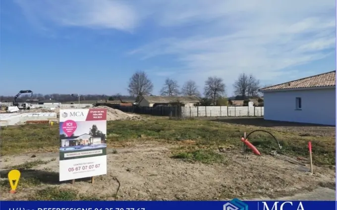 Terrain à partir de 675m² à roaillan à Roaillan (33210)