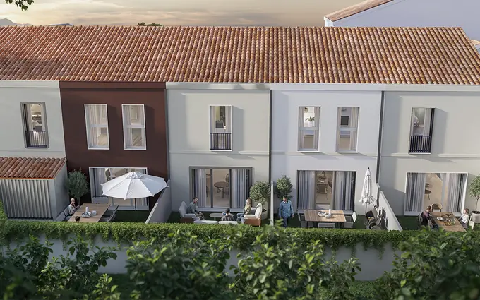 Bordeaux adresse rare maisons neuves quartier chartrons à Bordeaux