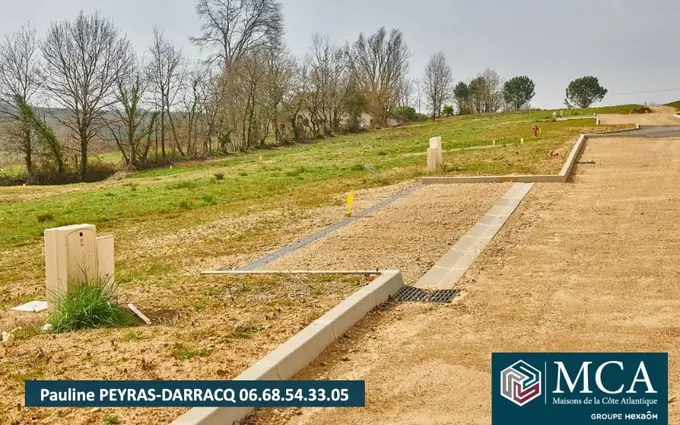 Terrain à partir de 3827m² à montsoué à Montsoué