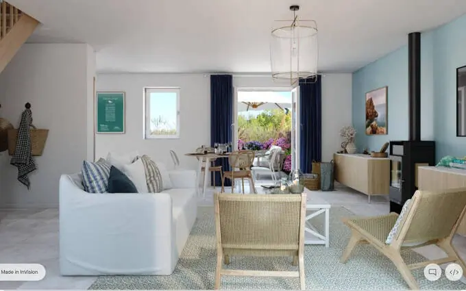 Le palais environnement verdoyant à Le Palais