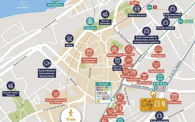 City'zen thonon-les-bains à Thonon-les-Bains