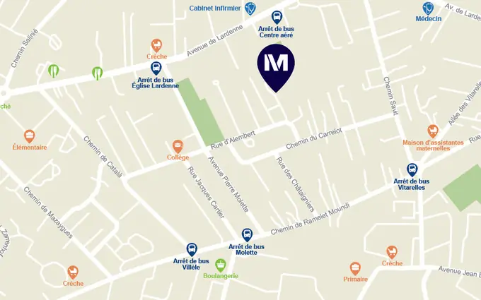 Le clos d'alembert brs à Toulouse