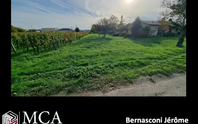 Terrain à partir de 877m² à saint-magne-de-castillon à Saint-Magne-de-Castillon (33350)