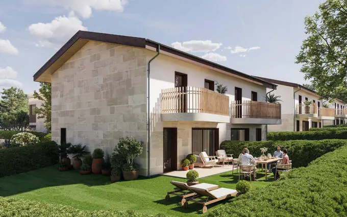 Hendaye à 5 minutes en voiture de la plage les deux-jumeaux à Hendaye