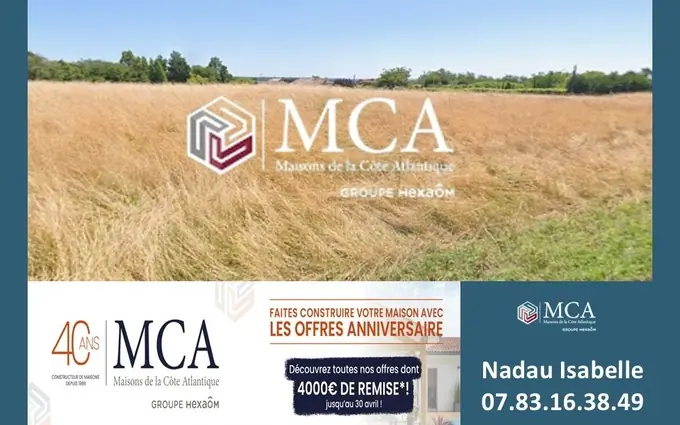 Terrain à partir de 420m² à prignac-et-marcamps à Prignac-et-Marcamps (33710)