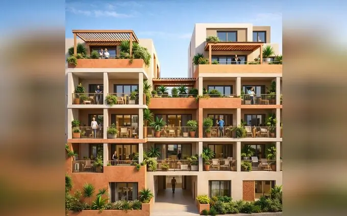 Les balcons du soleil