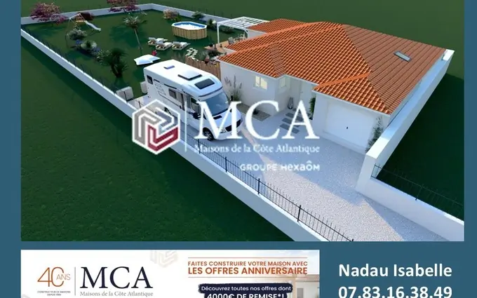 Terrain à partir de 600m² à la lande-de-fronsac à La Lande-de-Fronsac