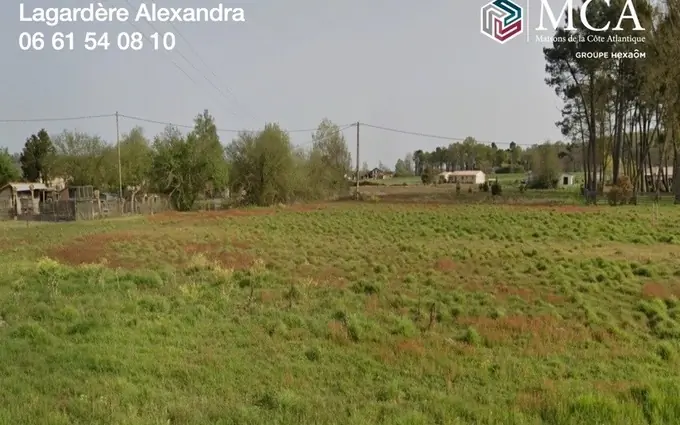 Terrain à partir de 1400m² à grézet-cavagnan à Grézet-Cavagnan