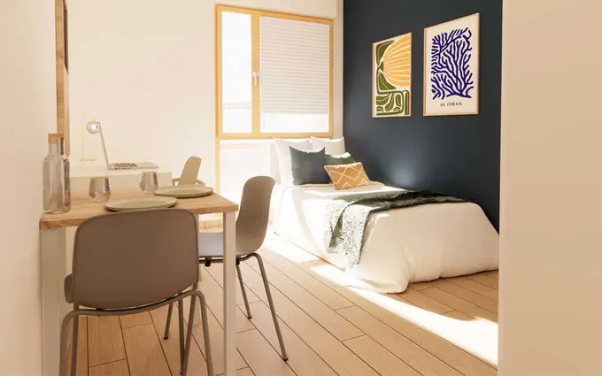 Gières résidence étudiante à 3 min à pied du tram b à Gières (38610)