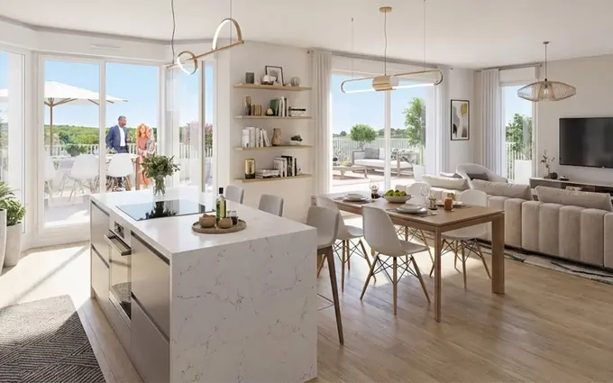 Jouy-le-Moutier en bordure de forêt de l'Hautil à Jouy-le-Moutier