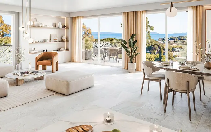 Le Lavandou à proximité directe de la plage de Saint-Clair à Le Lavandou (83980)