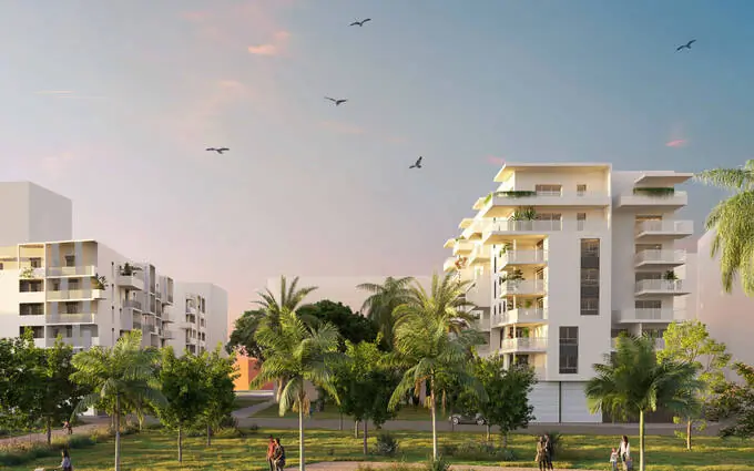 Sète entre le port et le canal de la peyrade à Sète