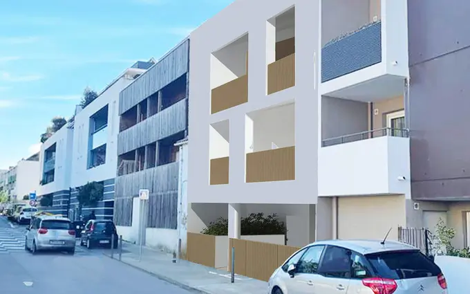 Castelnau résidence de 6 lots au calme proche tram et commerces à Castelnau-le-Lez