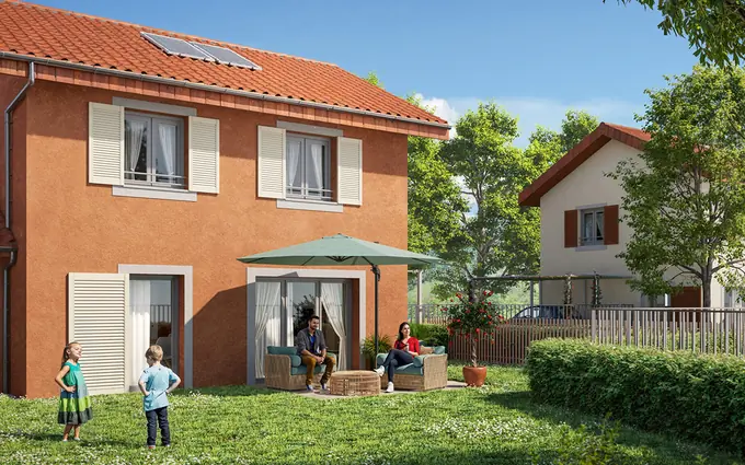Chirens maison neuve cadre naturel à 12 min en voiture de Voiron à Chirens