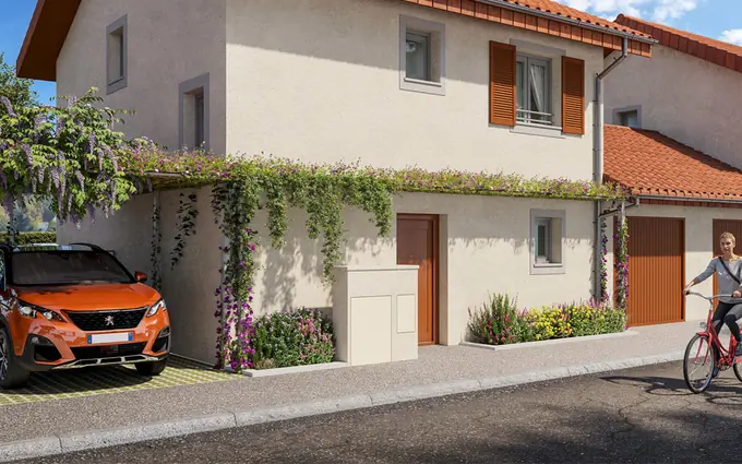 Chirens maison neuve cadre naturel à 12 min en voiture de Voiron à Chirens