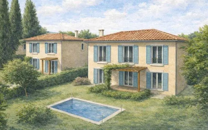 Antibes - 10 maisons neuves à 10 mn des plages à Antibes (06160)