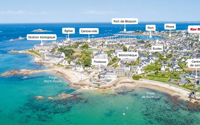 Ker restel - prix abordable - t1 à Roscoff