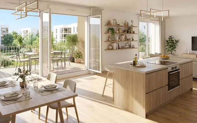 Angers au coeur du quartier Les Hauts de Saint Aubin