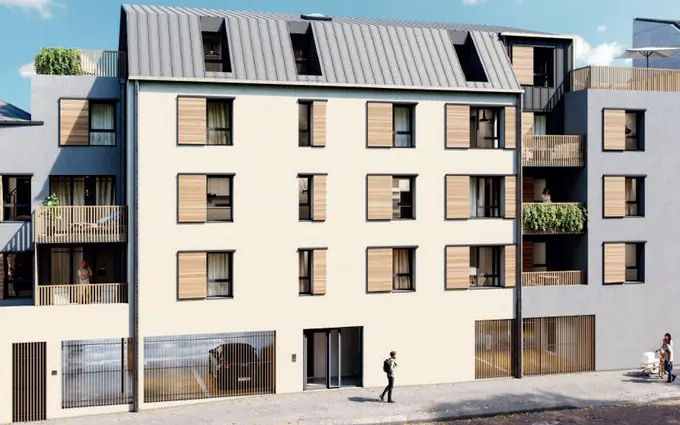 Angers quartier de la Doutre à Angers