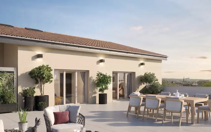 Bourg-en-Bresse dans le quartier de Brou à Bourg-en-Bresse