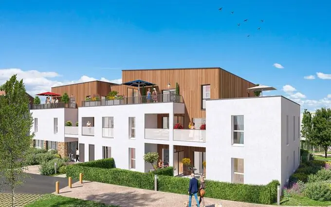 Bouaye en coeur de ville et proche gare TER à Bouaye