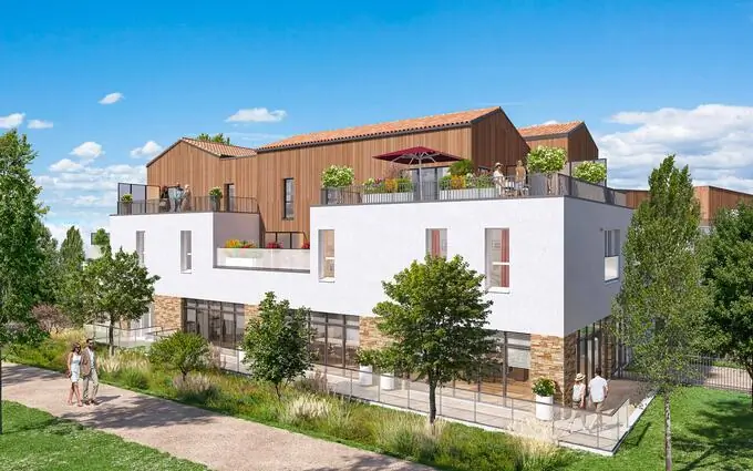 Bouaye en coeur de ville et proche gare TER à Bouaye