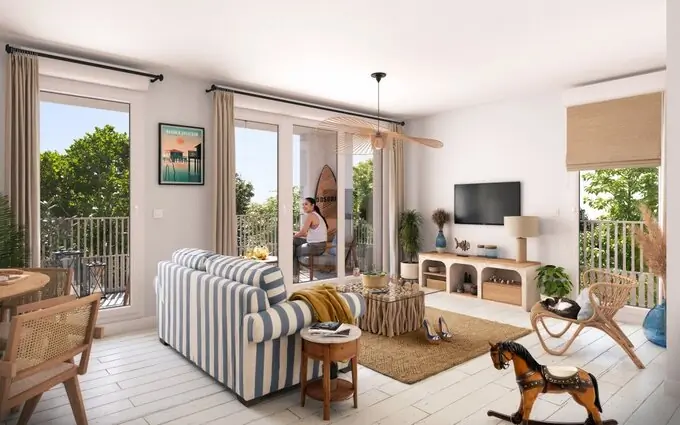 Le patio des lacs à Biganos (33380)