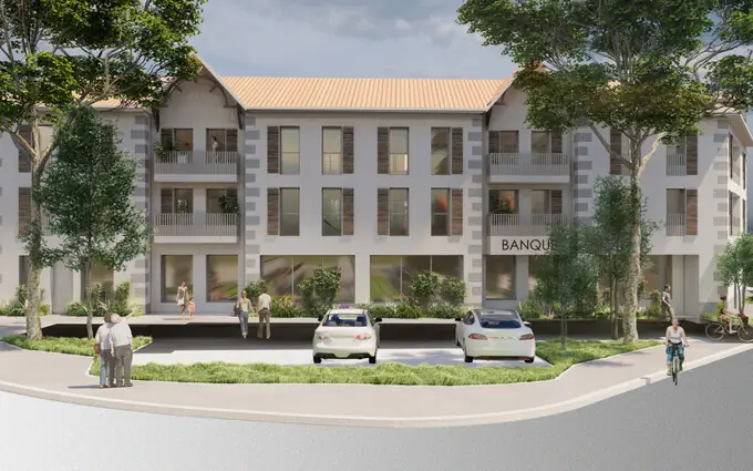 Le patio des lacs à Biganos