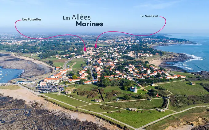Les Allées Marines à Préfailles