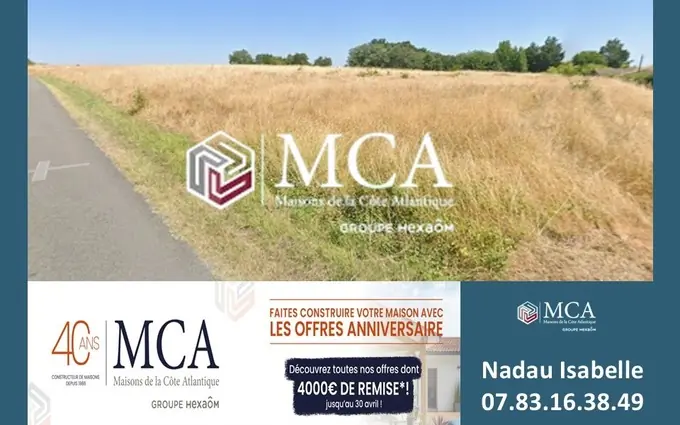 Terrain à partir de 400m² à Prignac-et-Marcamps à Prignac-et-Marcamps (33710)