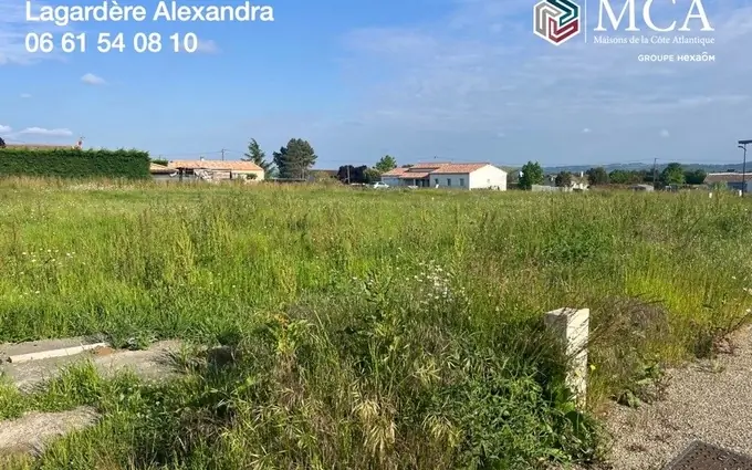 Terrain à partir de 691m² à Sainte-Colombe-en-Bruilhois à Sainte-Colombe-en-Bruilhois