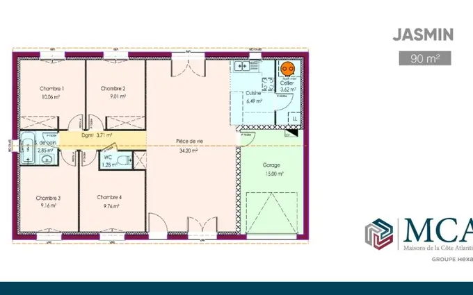 Terrain à partir de 410m² à Capian à Capian