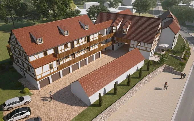 LES COLOMBIERS à Betschdorf