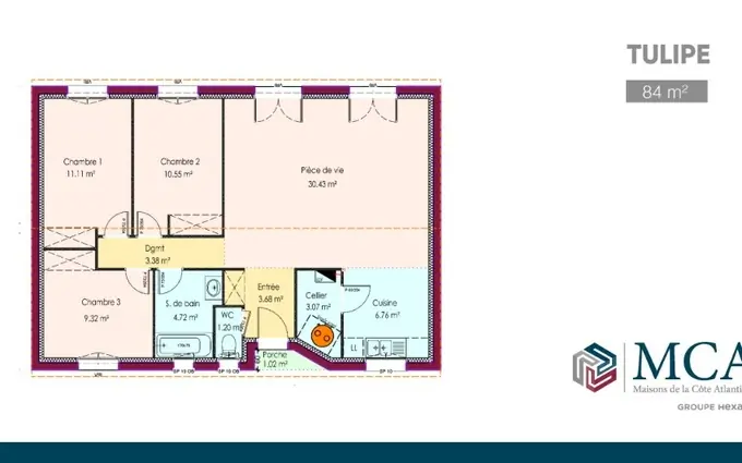 Terrain à partir de 850m² à Sendets à Sendets