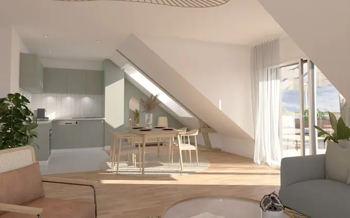 Chartres-de-Bretagne en plein centre du bourg