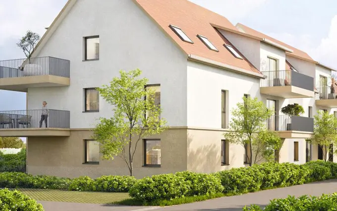 Lipsheim au coeur d'un cadre verdoyant avec des vues dégagées à Lipsheim