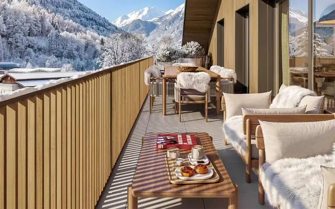 Allemond à 1 min à pied de la télécabine de l'Eau d'Olle Express à Allemond