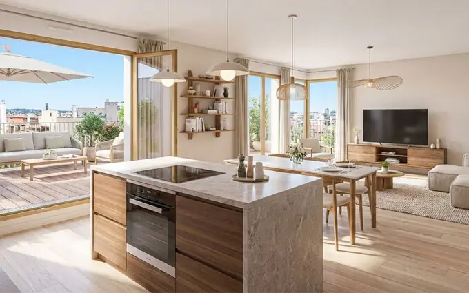 Bordeaux au coeur du quartier Belcier Saint-Jean à Bordeaux