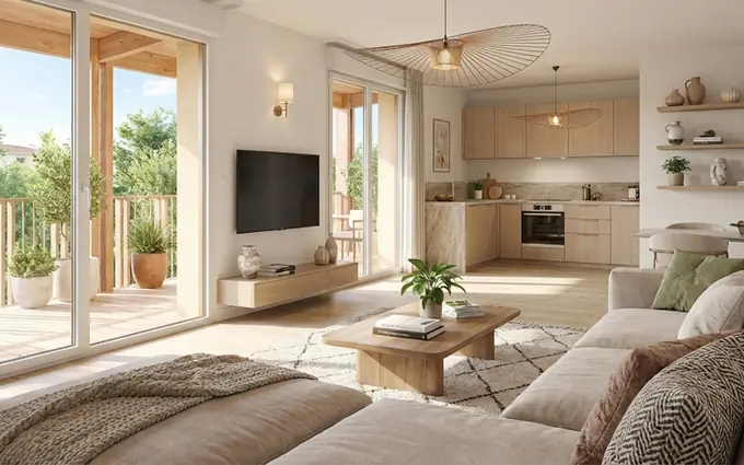 Toulouse quartier de la Maourine à 250 m du métro B à Toulouse (31000)