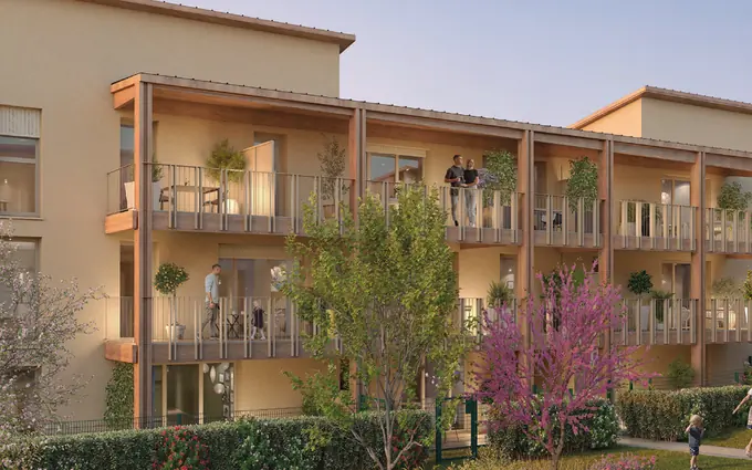 Toulouse quartier de la Maourine à 250 m du métro B à Toulouse