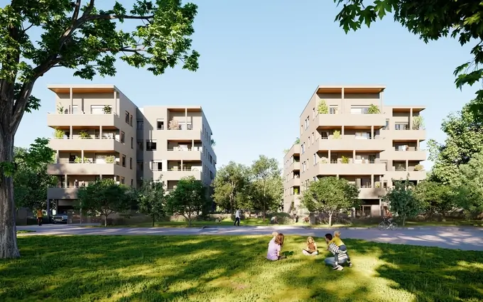 Résidence côté parc - t1 à Bron