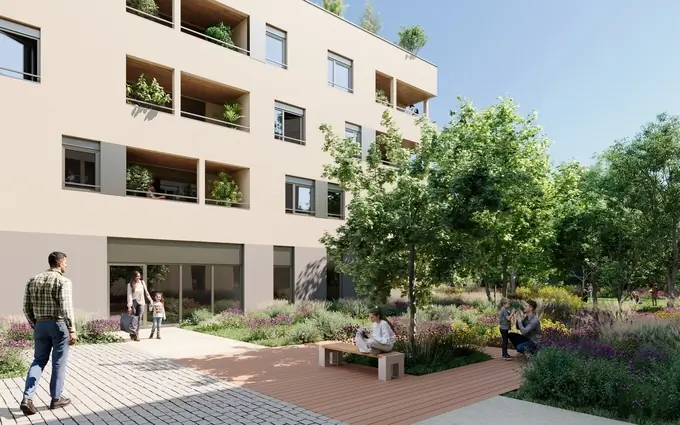 Résidence côté parc - t1 à Bron