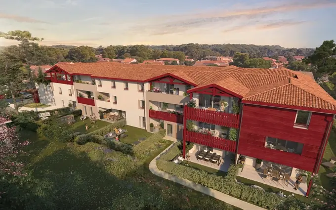 Villa grenat à Capbreton