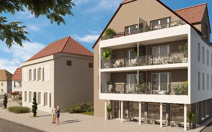 Brunstatt-Didenheim à quelques kilomètres de Bâle à Colmar