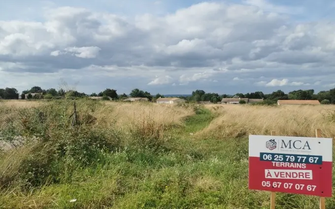 Terrain à partir de 678m² à Auros à Auros (33124)