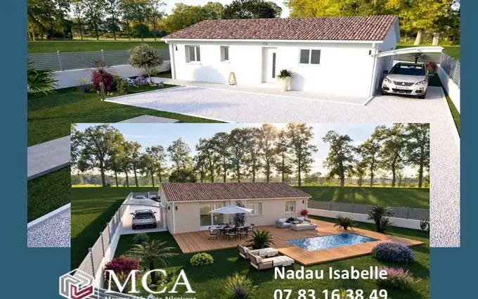 Terrain à partir de 400m² à Cartelègue à Cartelègue